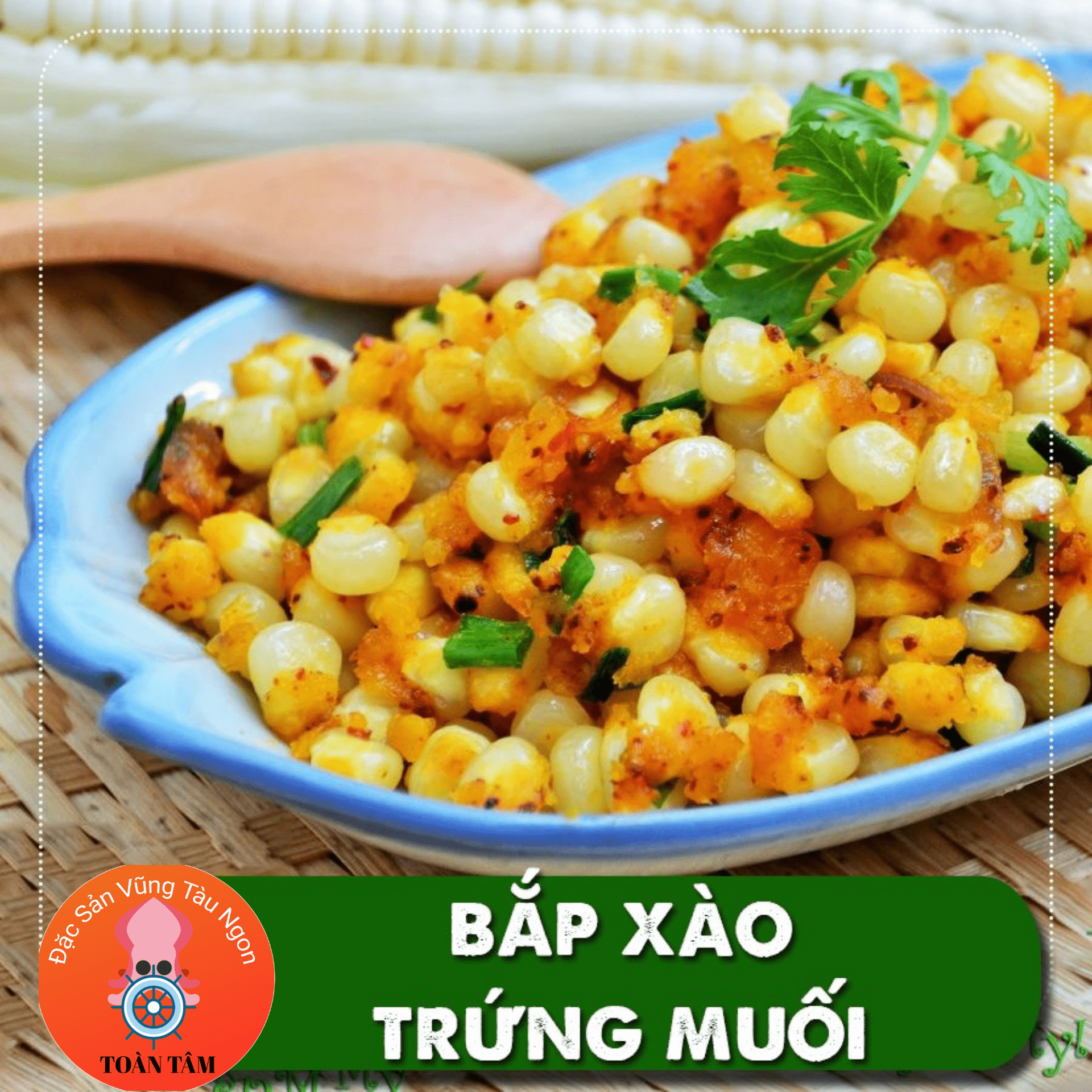 cách làm bắp xào trứng muối - chuyên mục món ăn vặt