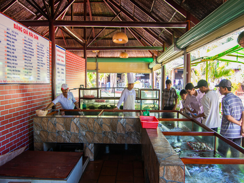 quán ăn hồ tràm hồ cốc