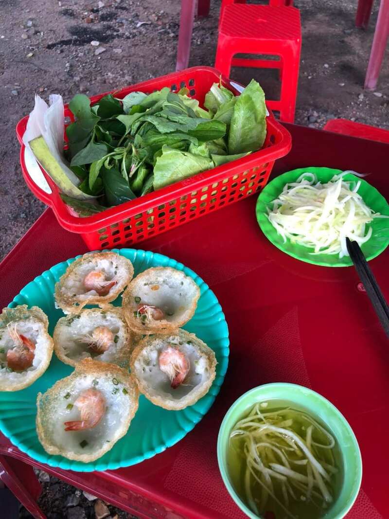 bánh khọt hồ tràm