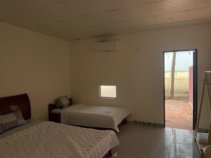 phòng nghỉ gió biển hồ tràm