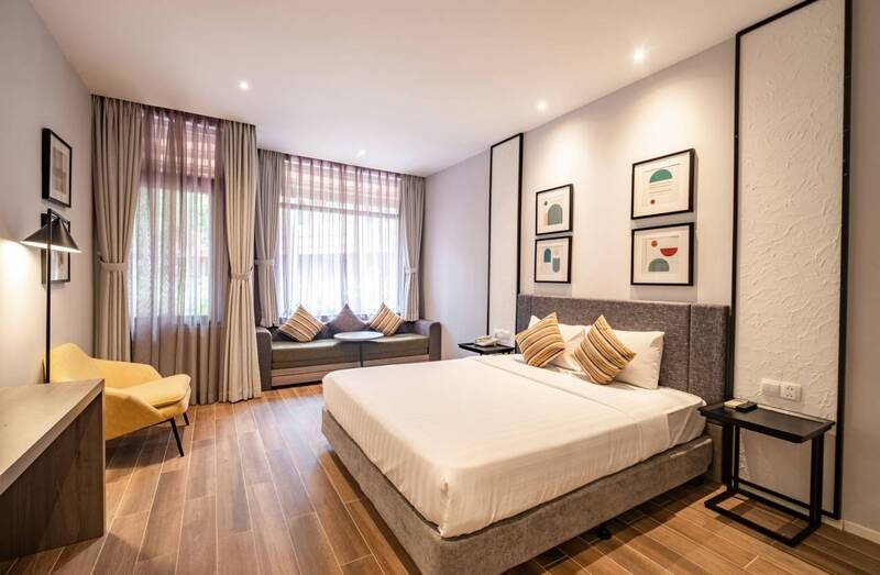 phòng 2 người lớn 1trer em seava hồ tràm