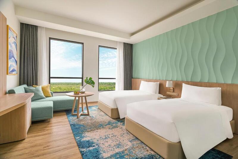 phòng standard view vườn Holiday Inn Hồ Tràm