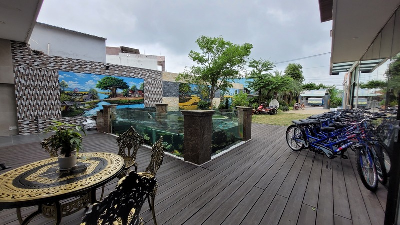 xe đạp đôi hồ tràm